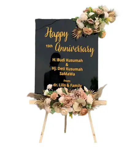 Papan Bunga Akrilik Margoluwih