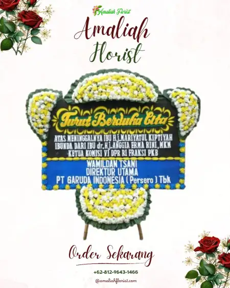 Papan Bunga Duka Margoluwih